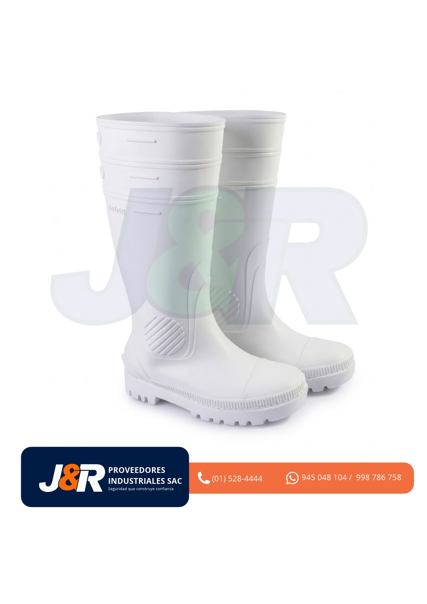 BOTA DE PVC BLANCO PEGAFORTE