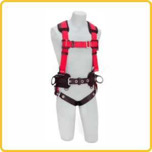 Arnés tipo Paracaidista con Soporte Lumbar - Protecta